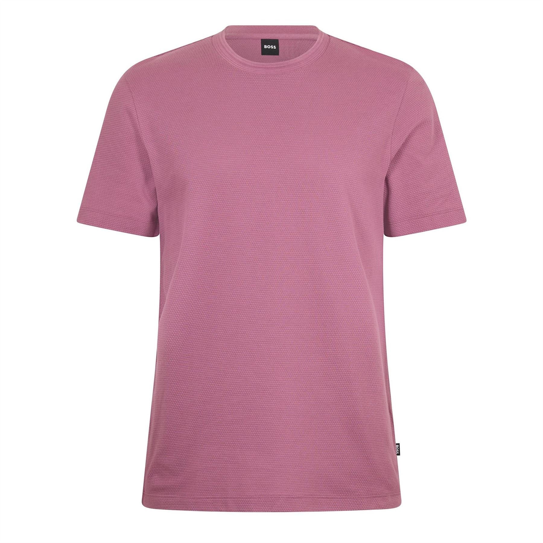 Boss Tiburt Bubble Structure Cotton Short Sleeve T-Shirt