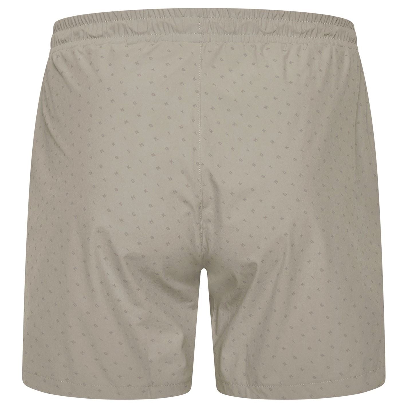 Gym King Camo Bermuda Shorts with Lettering