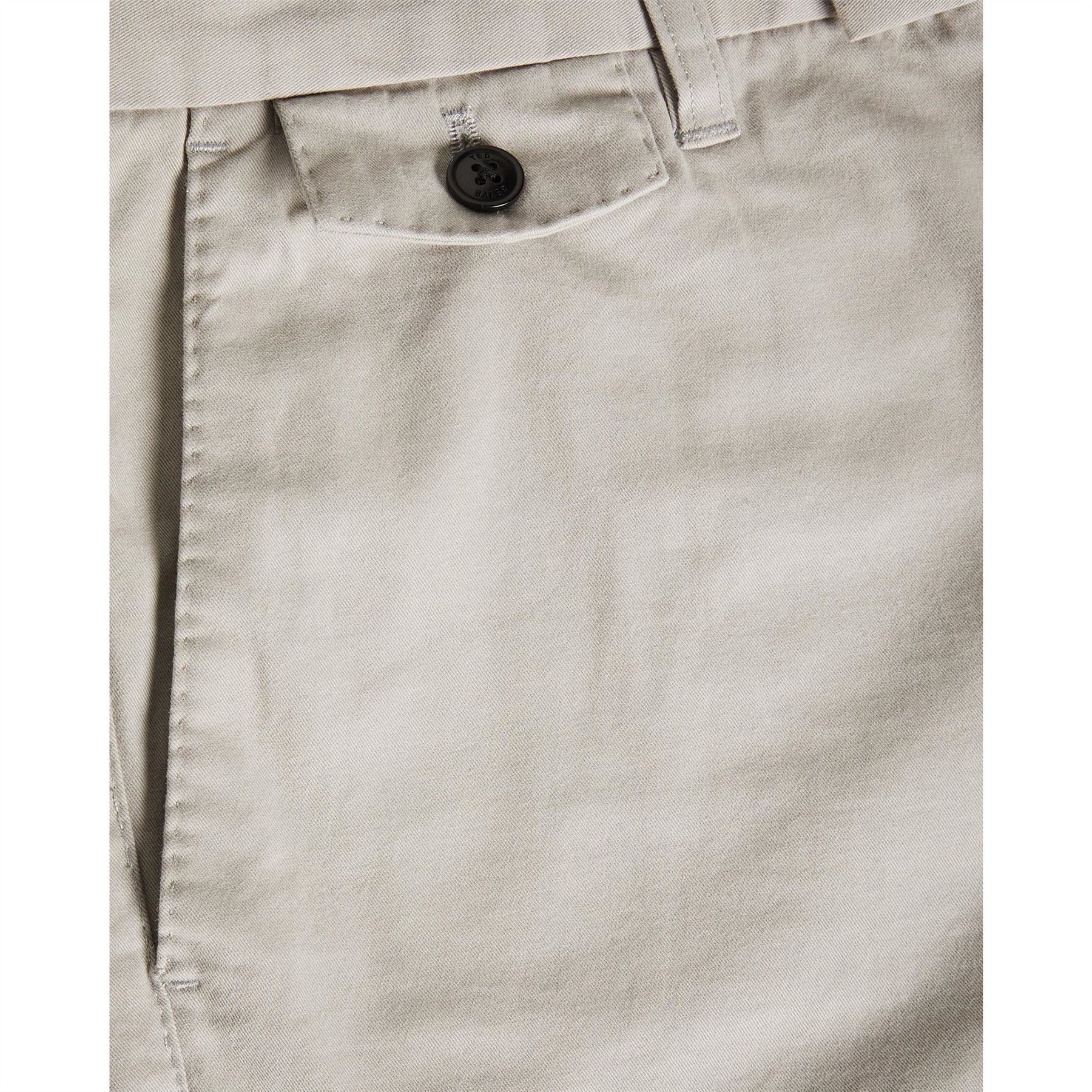 Ted Baker Solid Patterned Chino Shorts