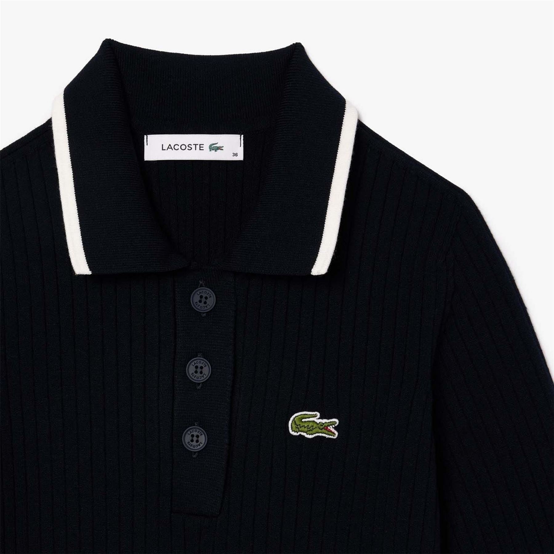 Lacoste Seamless Flared Polo Dress