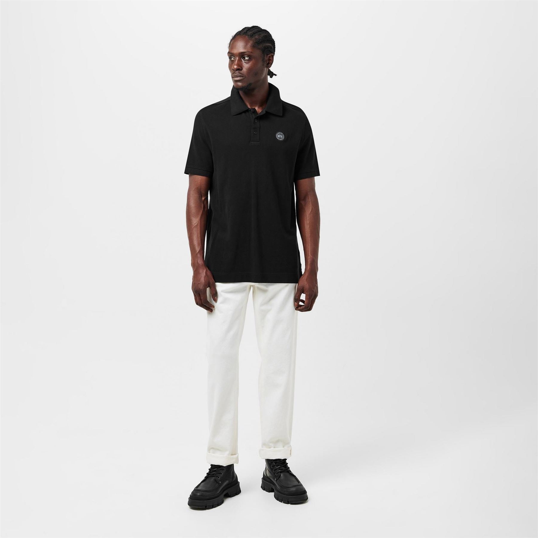 Canada Goose Beckley Logo Cotton Polo Shirt