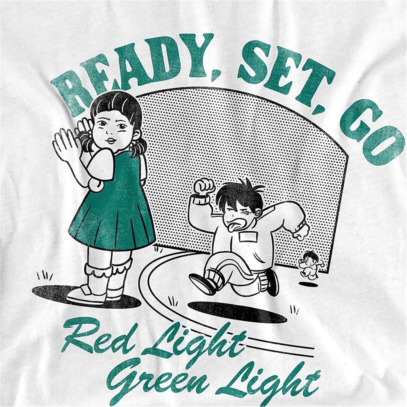 Squid Game Regular Fit Crew Neck Short Sleeve Shirt