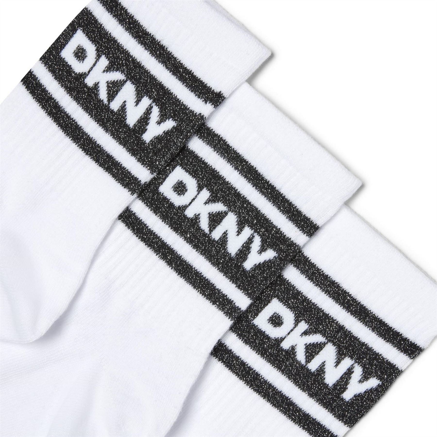 DKNY Womens 3 Pack Sport Socks Lyra