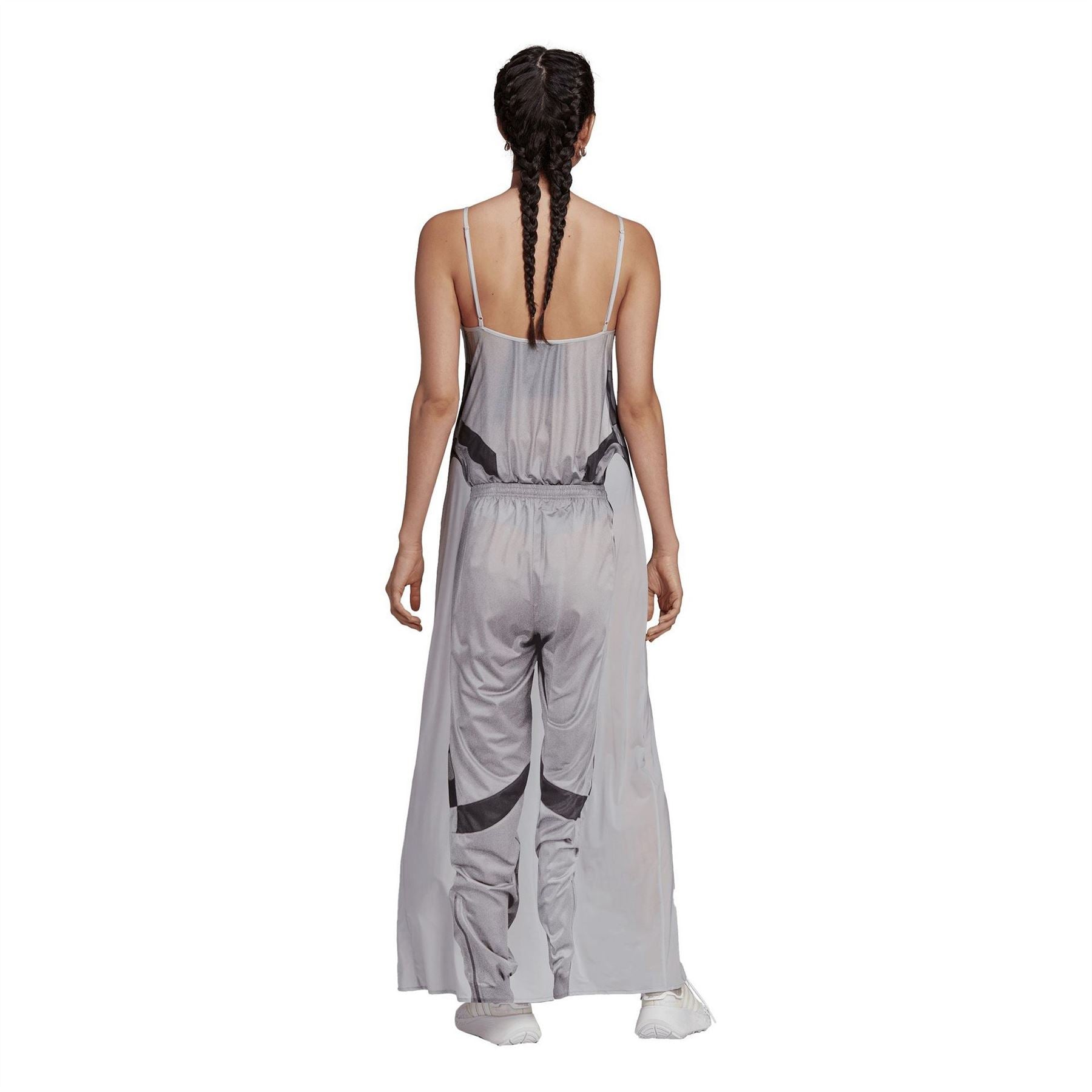 adidas Originals Strap Scoop Neck Maxi Slip Dress