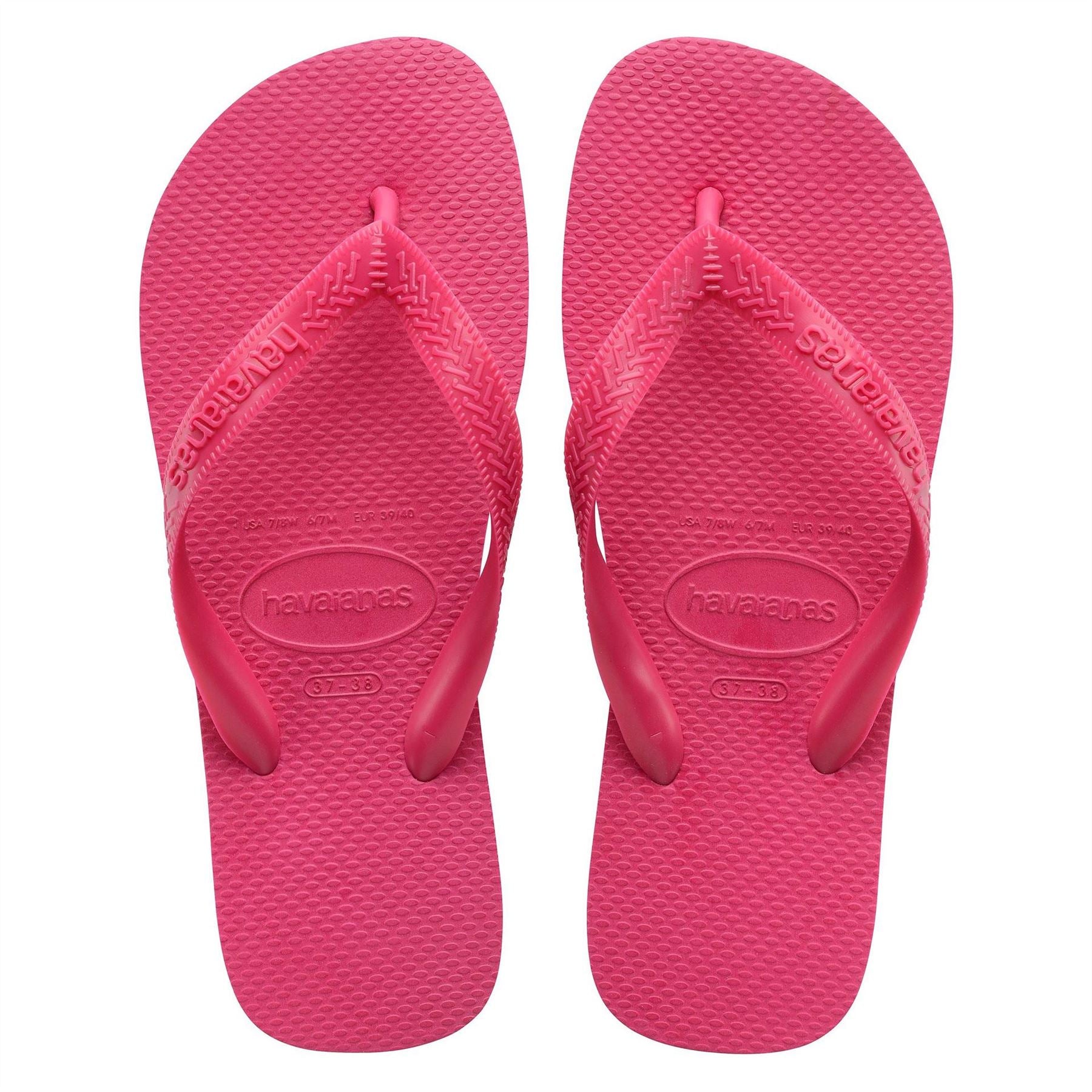 Havaianas Mens Hav. Top Pink Electric 43 44 Flip Flops