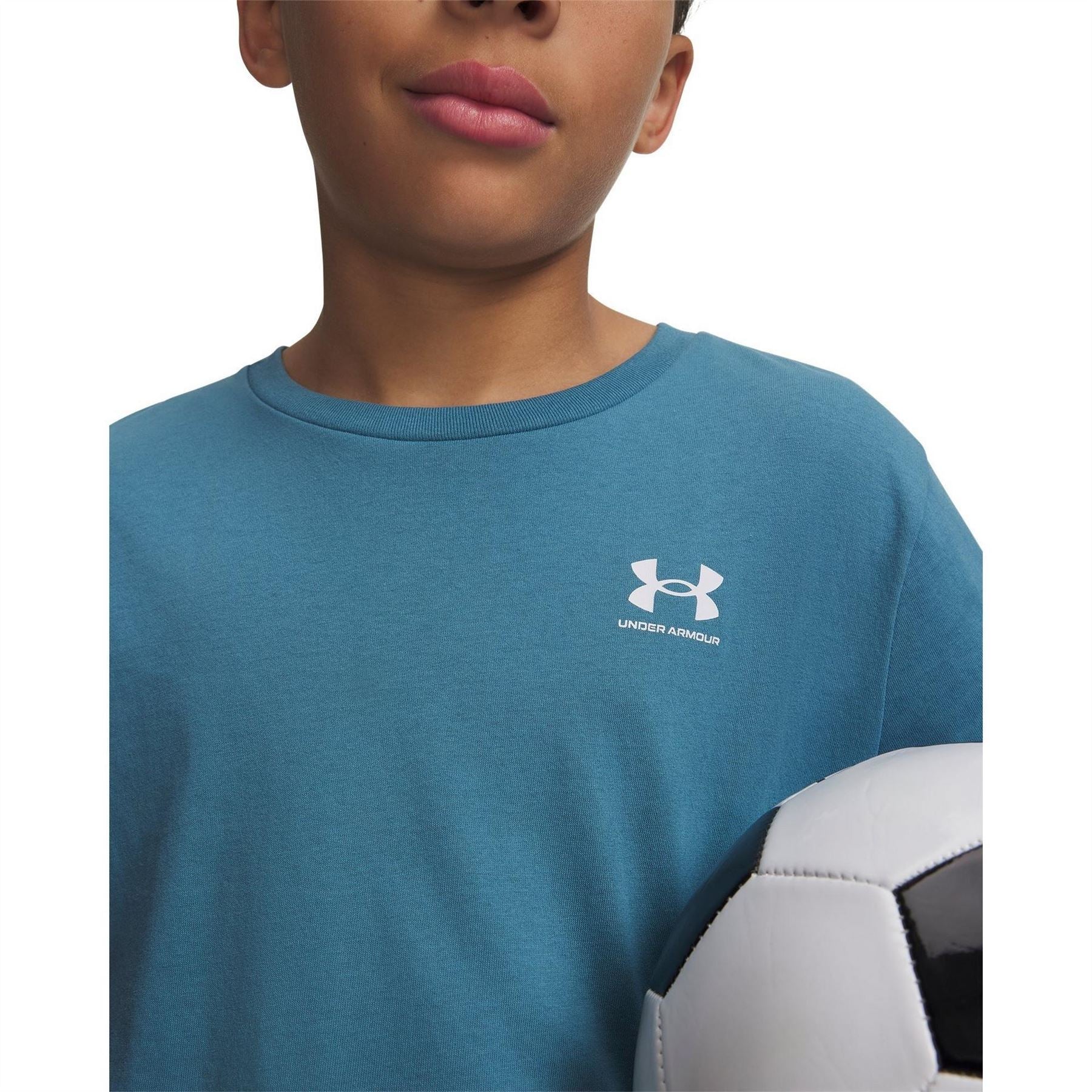 Under Armour Cotton Short Sleeve T-Shirt Junior Boys