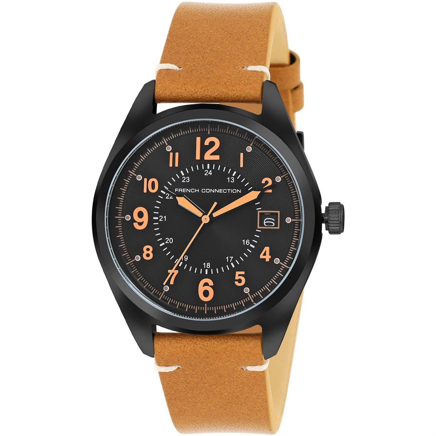 French Connection Connection Mega Round Analog Watch For Men