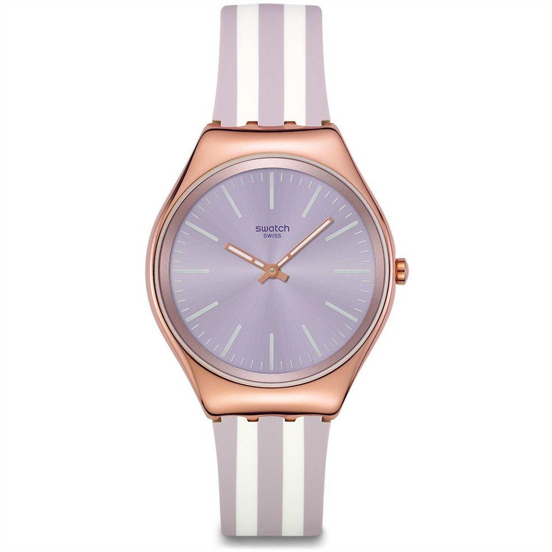 Swatch Skin Irony Fashion Rubber Strap Analogue Watch