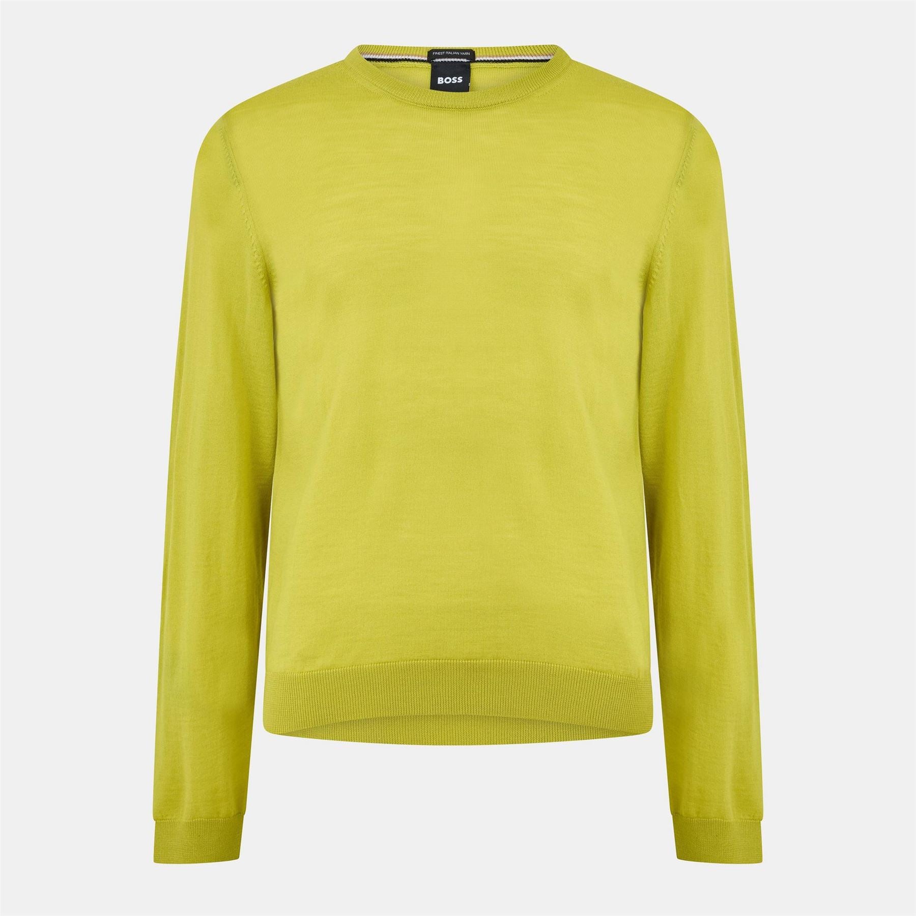Boss Leno Knit Jumper, Soft Virgin Wool