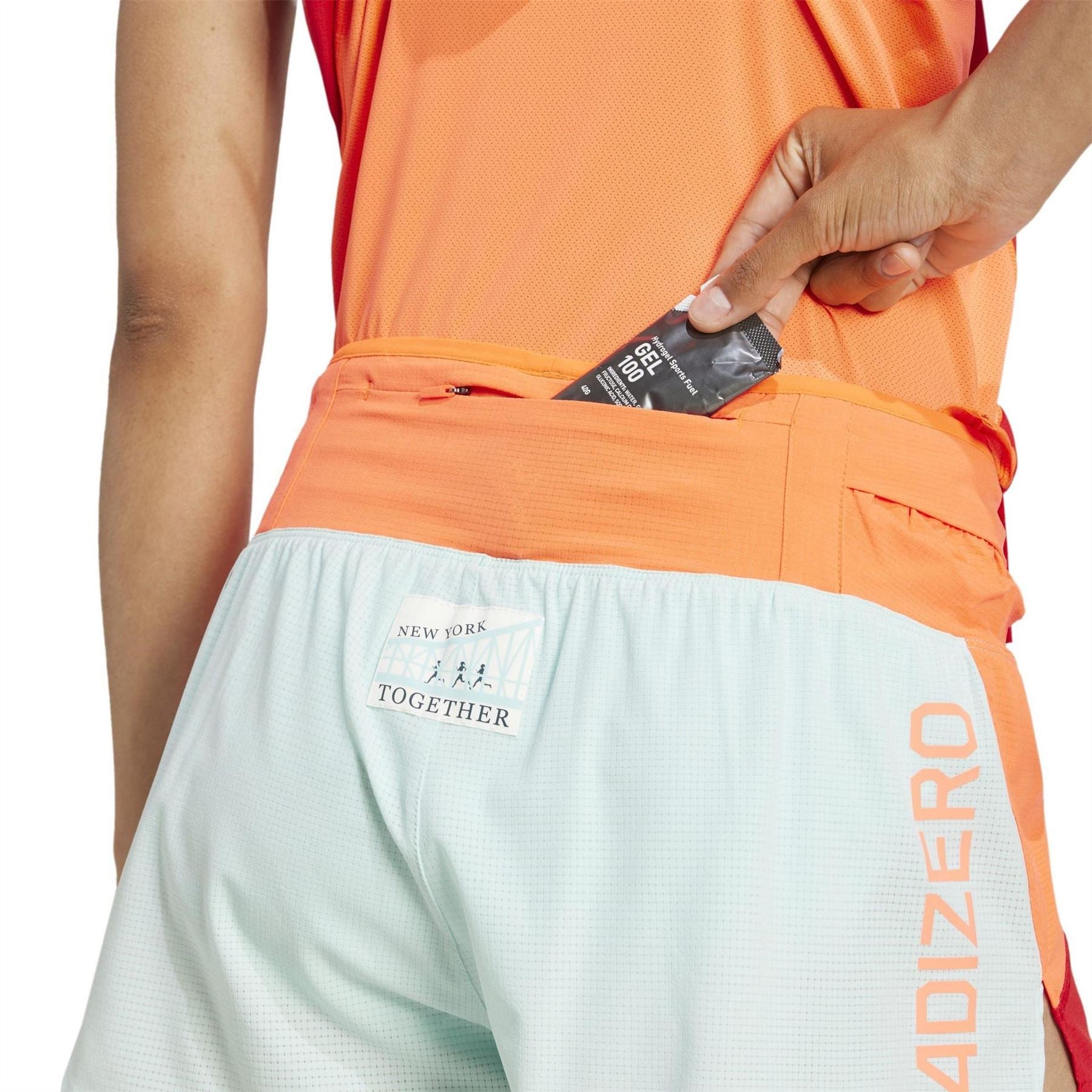 adidas Womens New York City Running Split Shorts