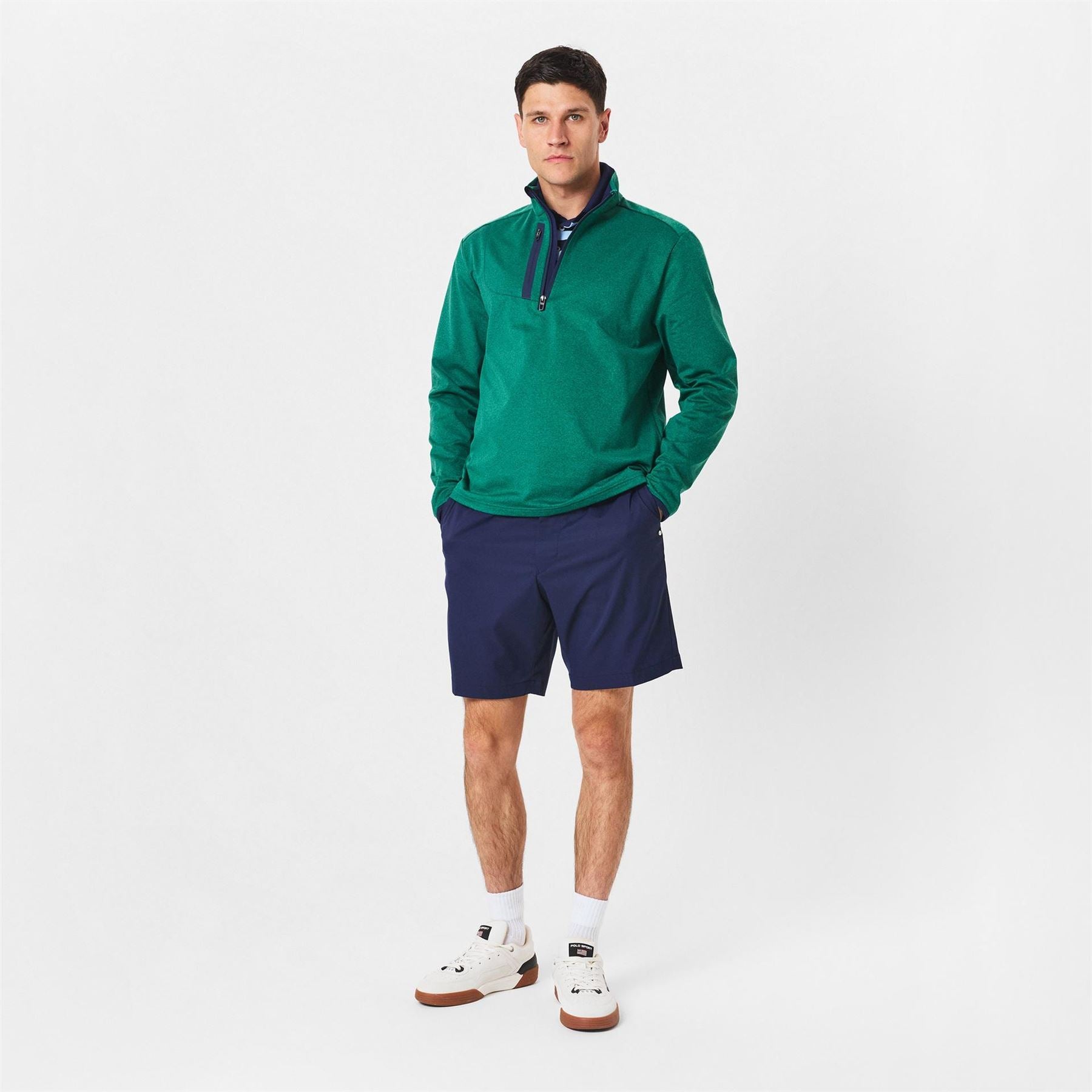 Polo Sport by Ralph Lauren Colour Block Low Top Lace-Up Sneakers