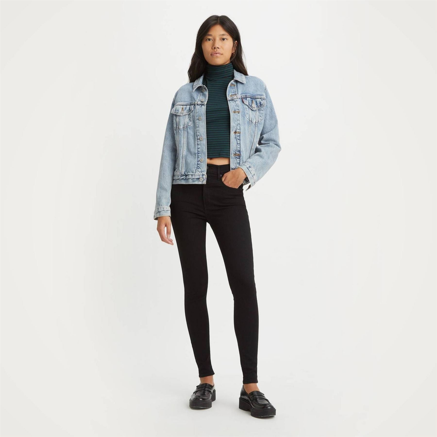 Levis High Super Skinny Jeans