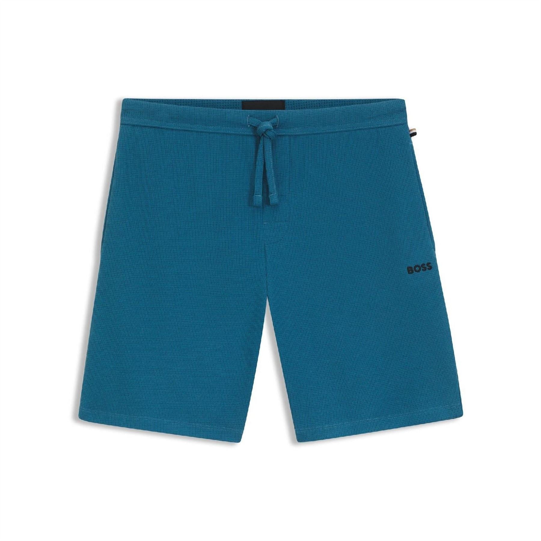 Boss Mens Waffle Shorts 10269584 01 Pyjama Shorts