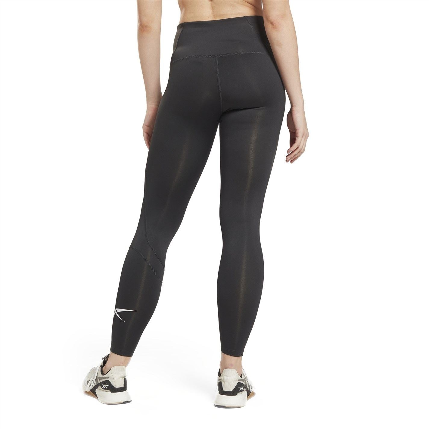 Reebok Womens Workout Ready Vector Leggings Gym Legging