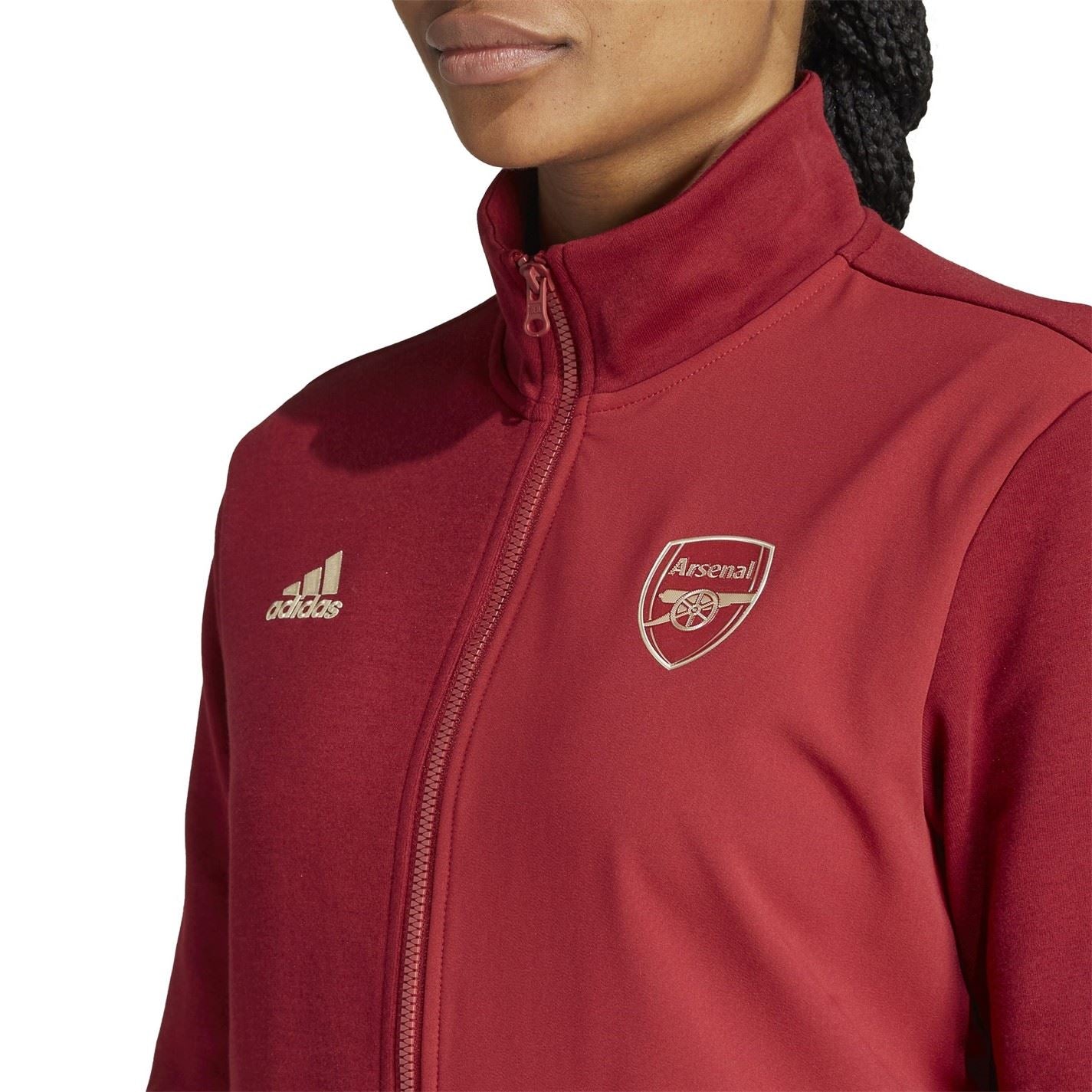 adidas Womens Afc Anth Jacketw Tracksuit Top