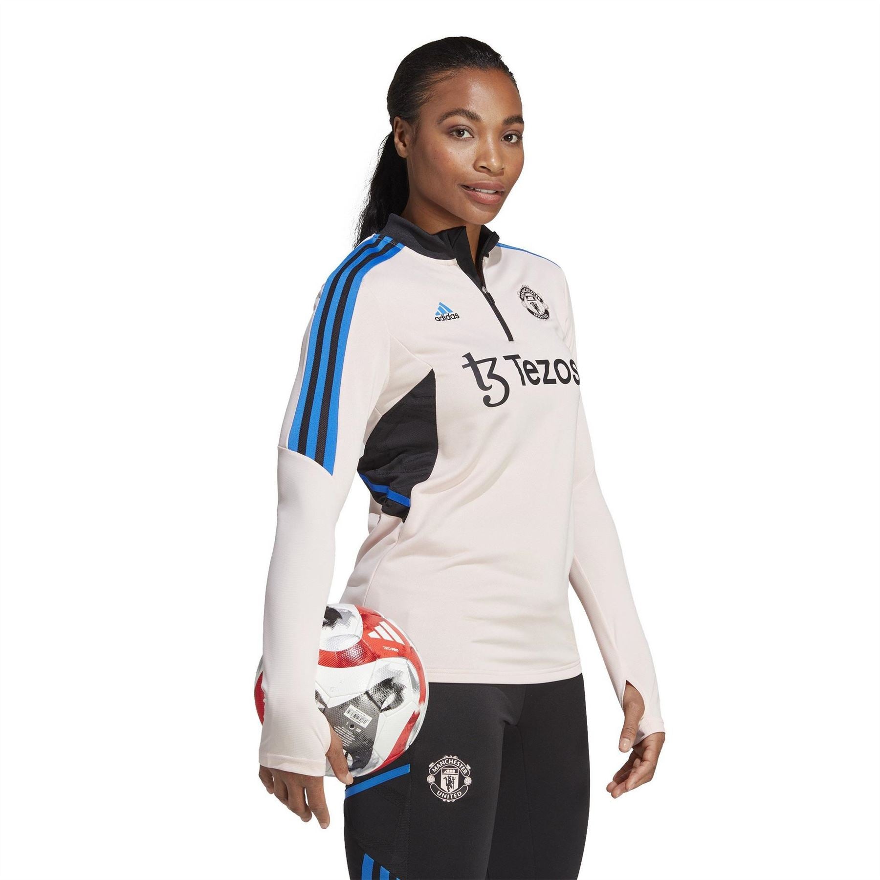 adidas Womens Manchester United Condivo 22 Training Top