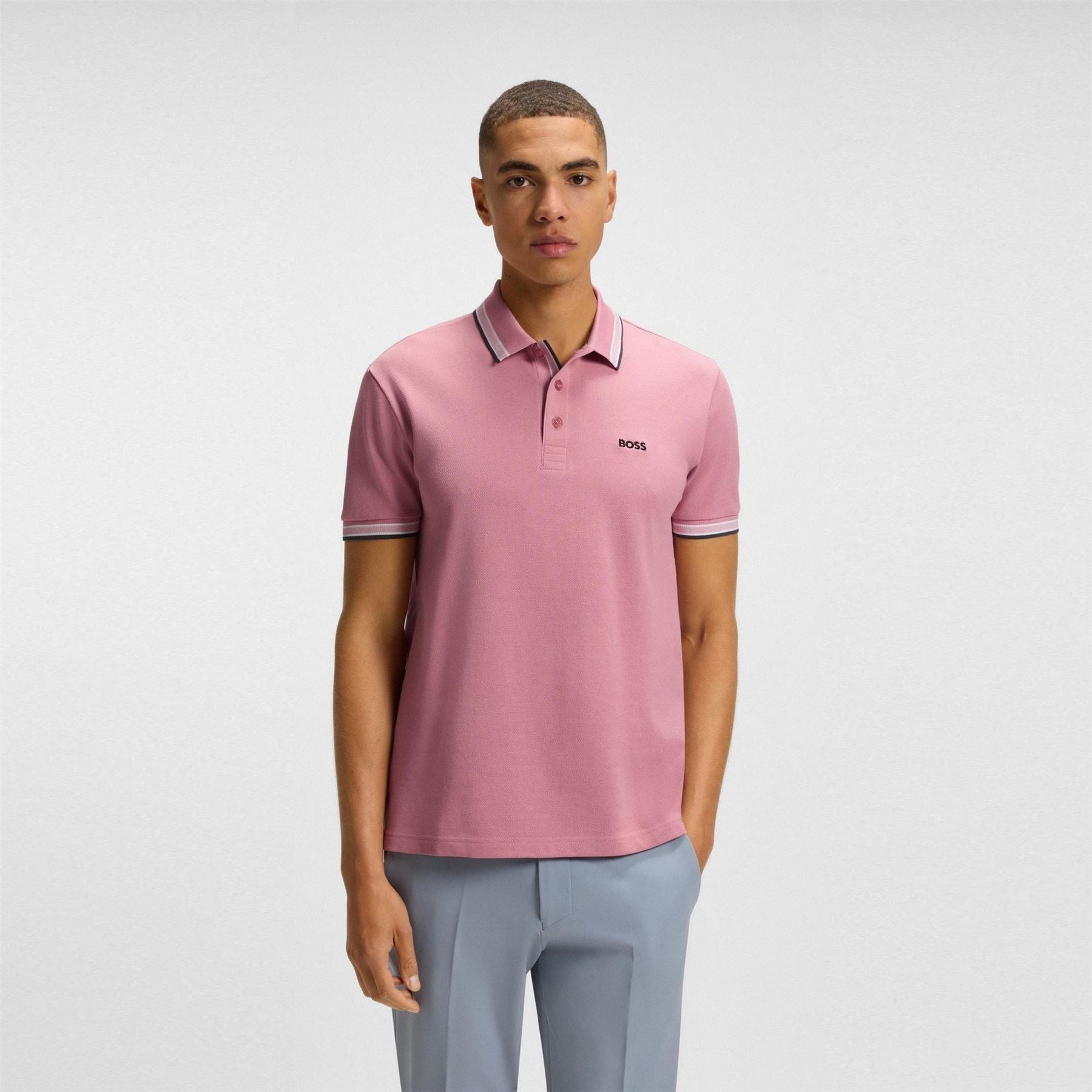 Boss BOSS GREEN Paddy Polo Shirt with Contrast Tipping