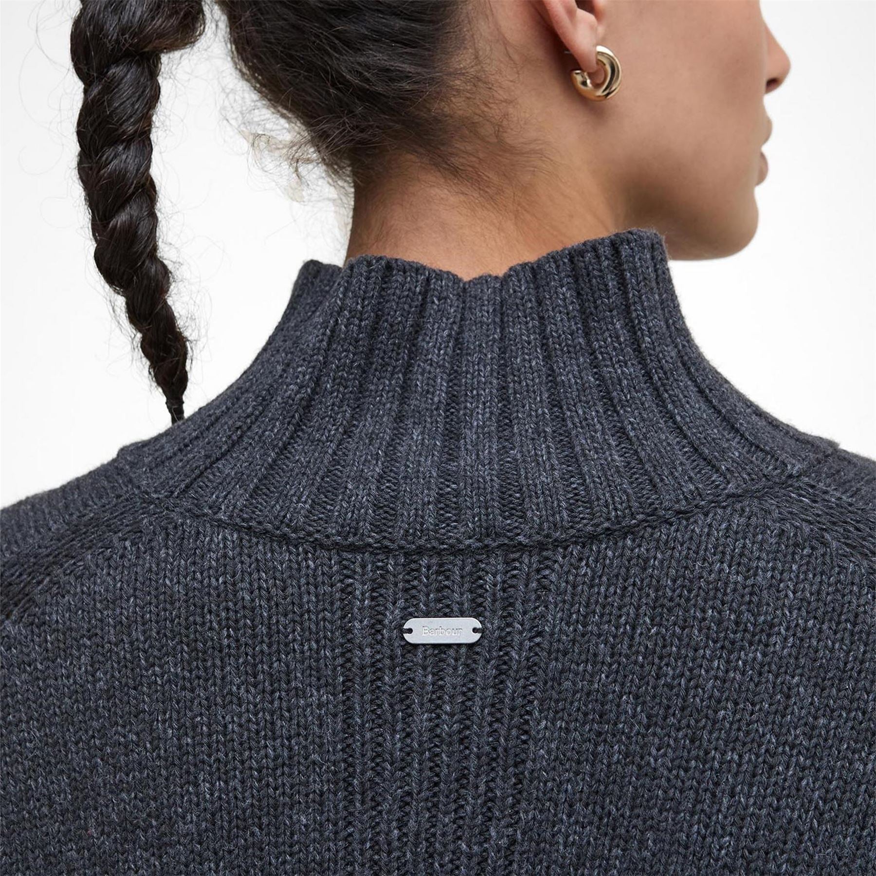 Barbour High Neck Jumper