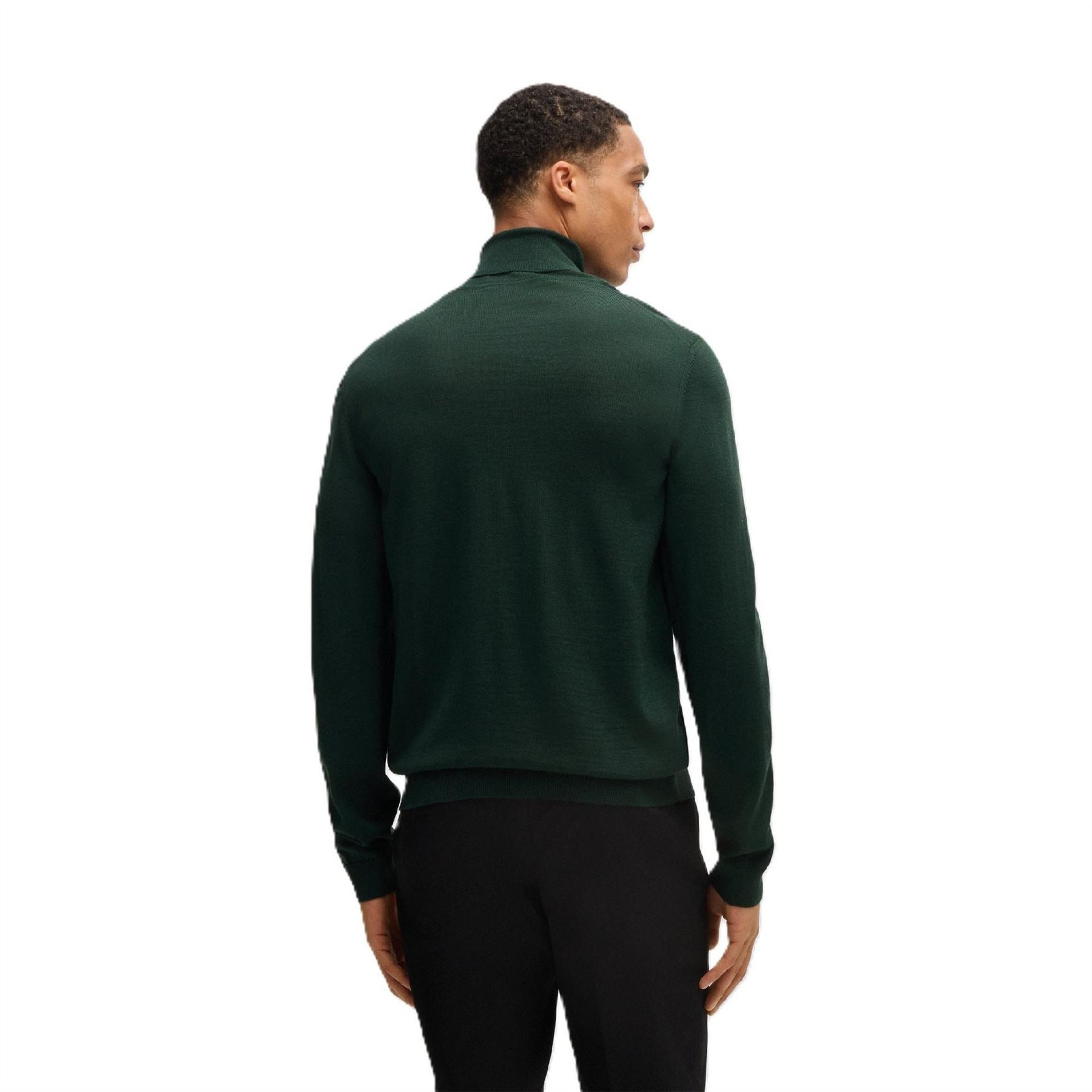 Boss Turtle Neck Long Sleeve Regular Fit Sweater