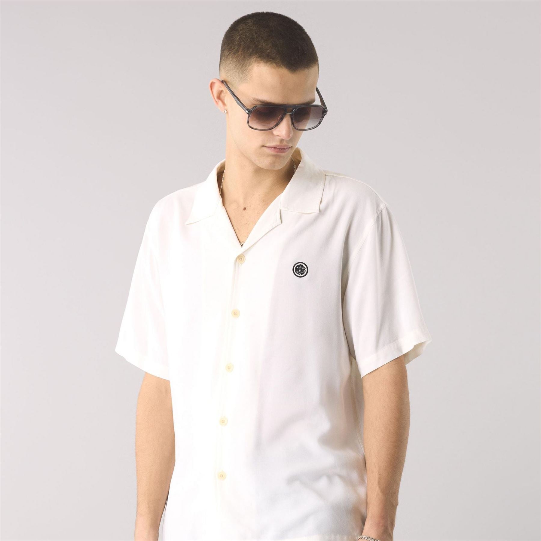 Pretty Green Plain Short Sleeve Regular Fit T-Shirt