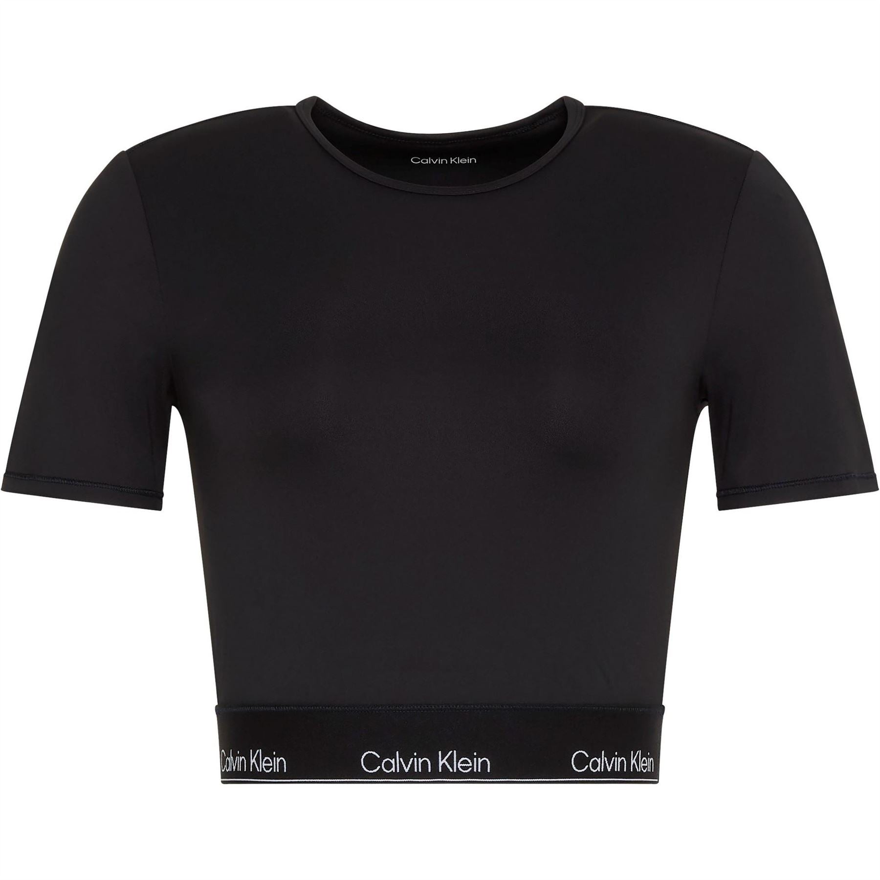 Calvin Klein Slim Fit Crew Neck Short Sleeve T-Shirt