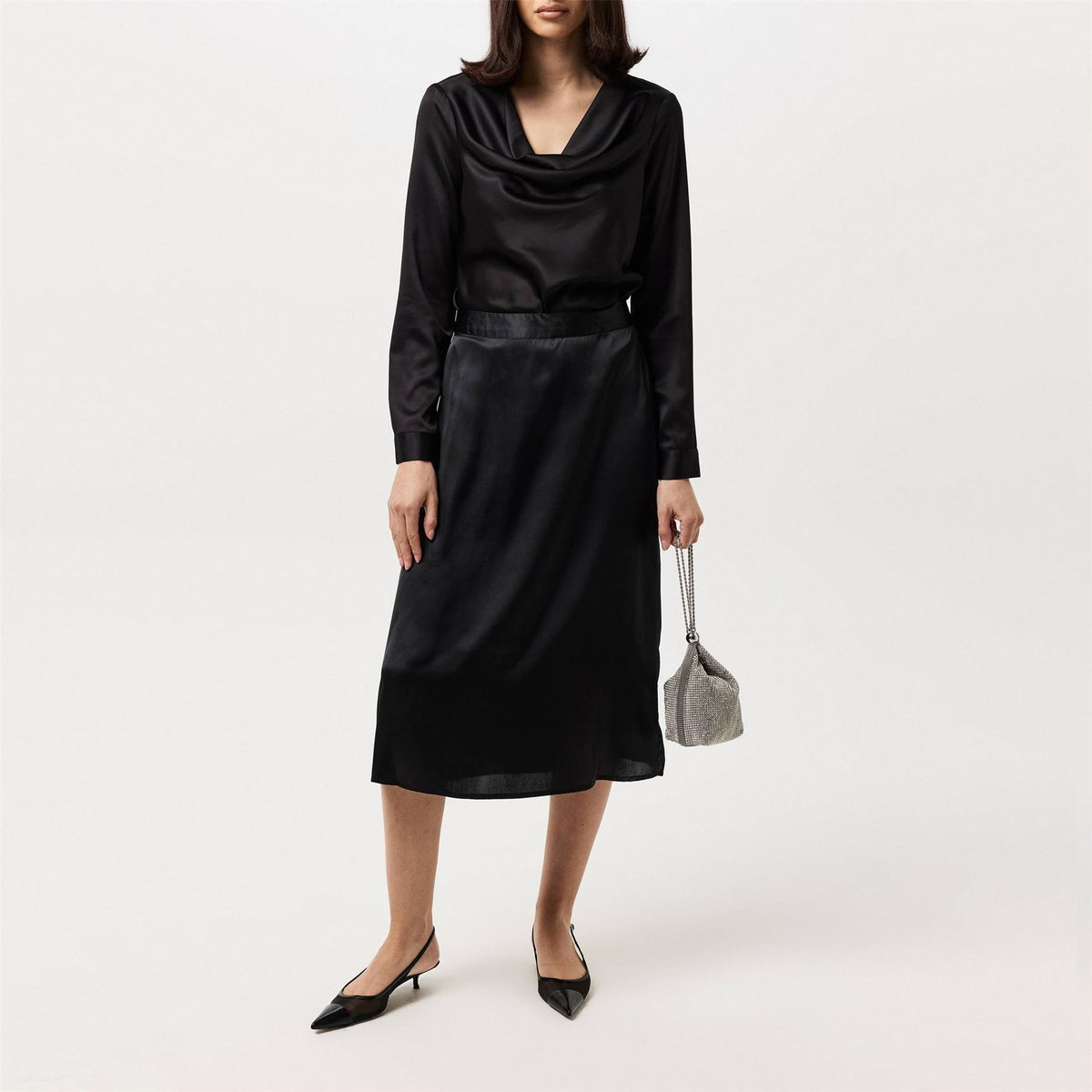 Vero Moda Skirt Wov Midi A-Line Skirt