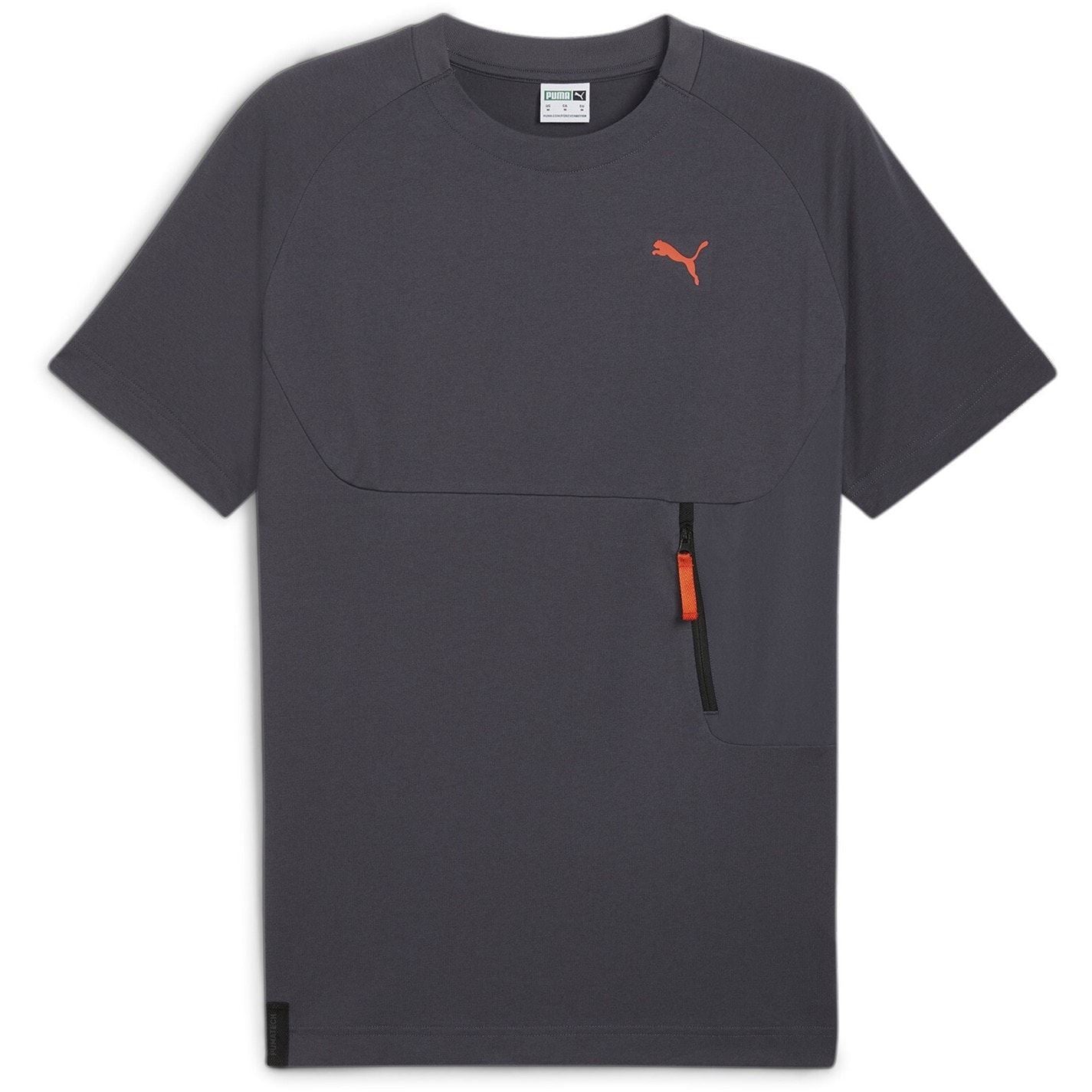 Puma Regular Fit Crew Neck Pocket T-Shirt