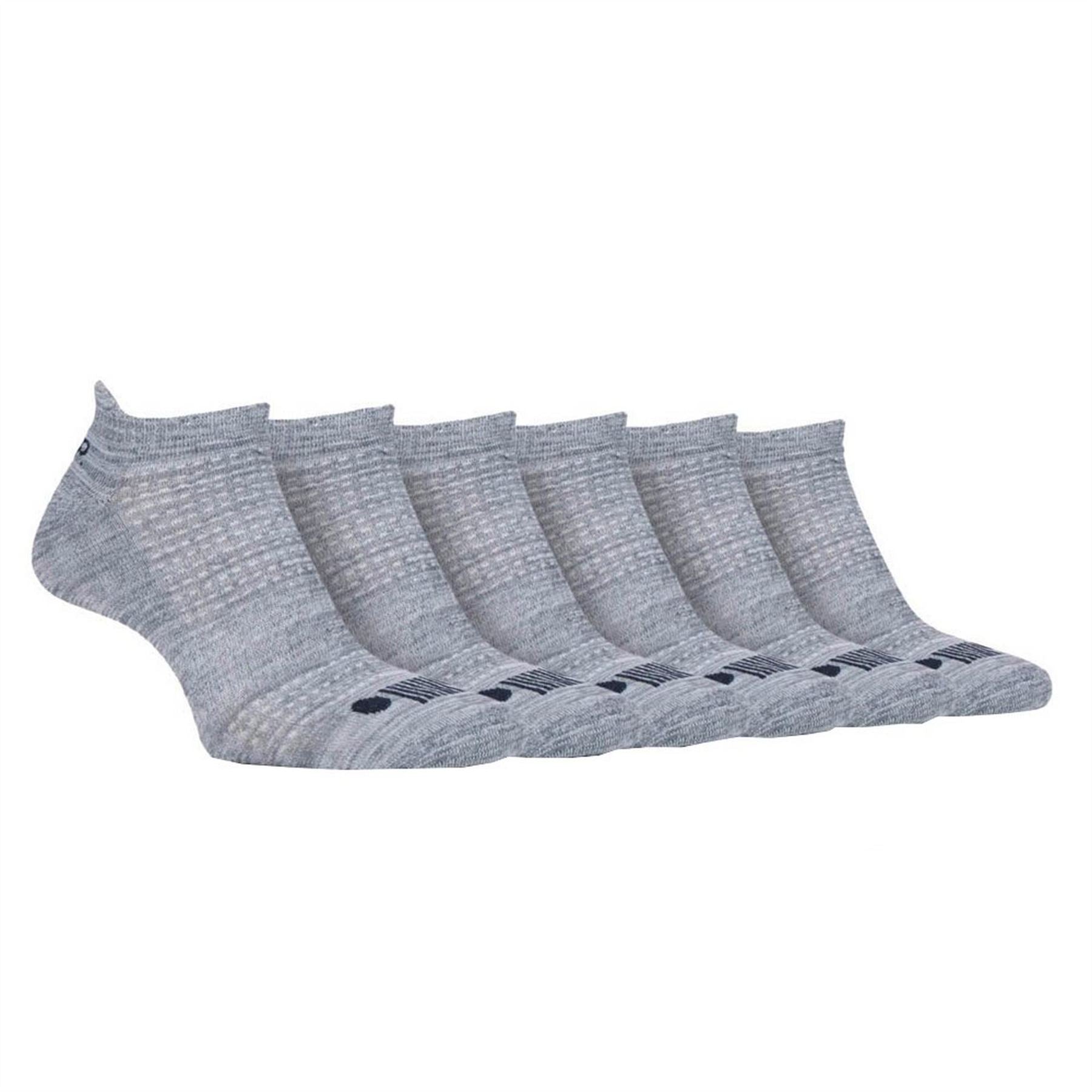 Jeep Mens 6 Pack Trainer Socks