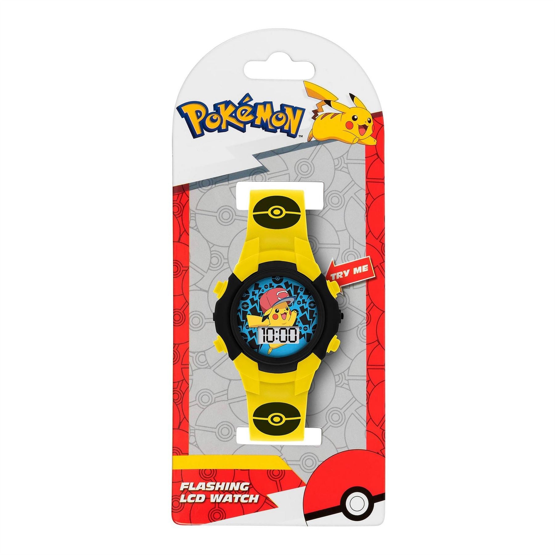 Accutime Flashing Watch   Yellow