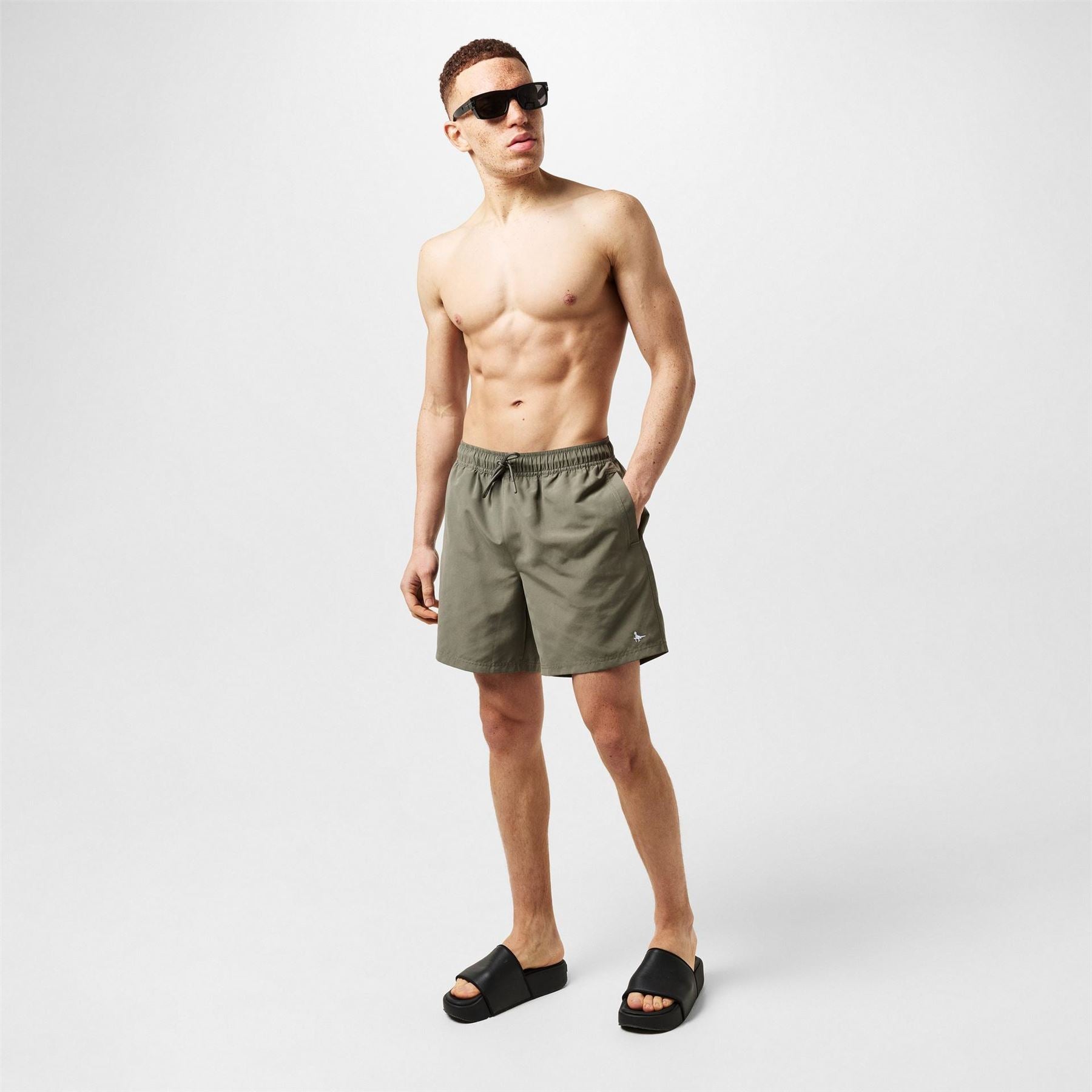 Jack Wills Eco Friendly Mid Length Swim Shorts