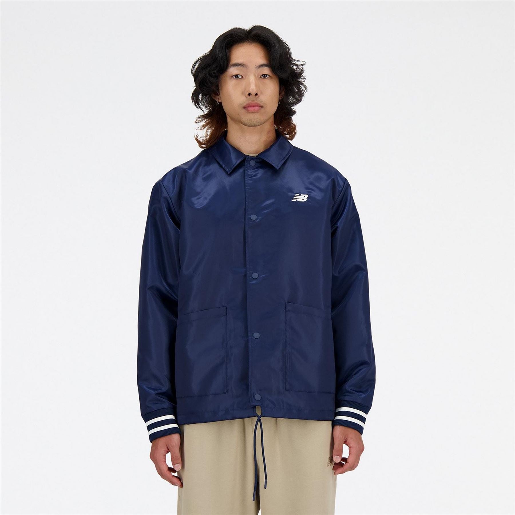 New Balance Relaxed Fit Coach Jacket
