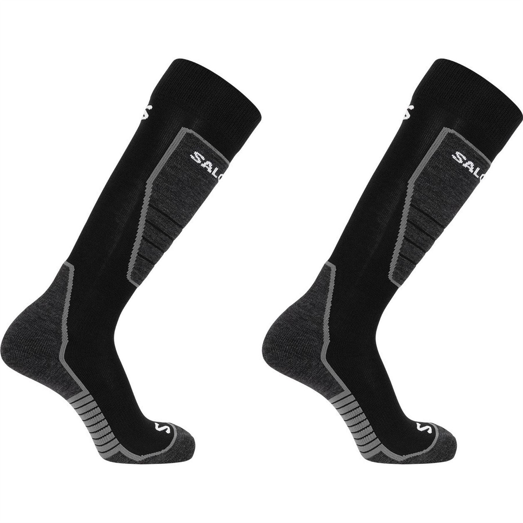 Salomon Mens Aces 2 Pack Ski Socks