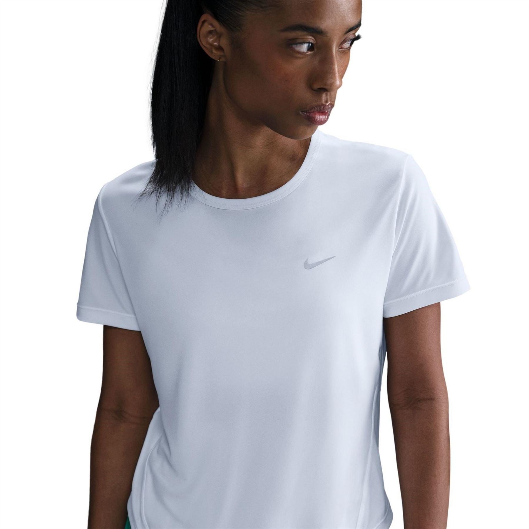 Nike Womens Tempo Dri Fit Short Sleeve Running Top
