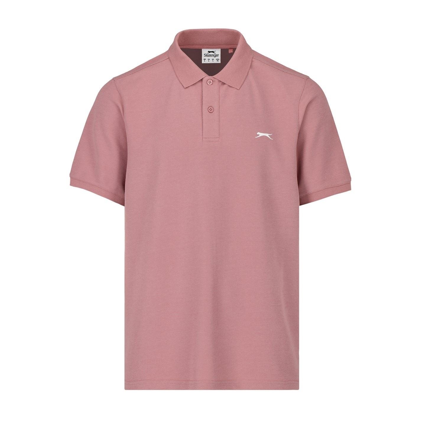 Slazenger Mens Plain Polo Shirt