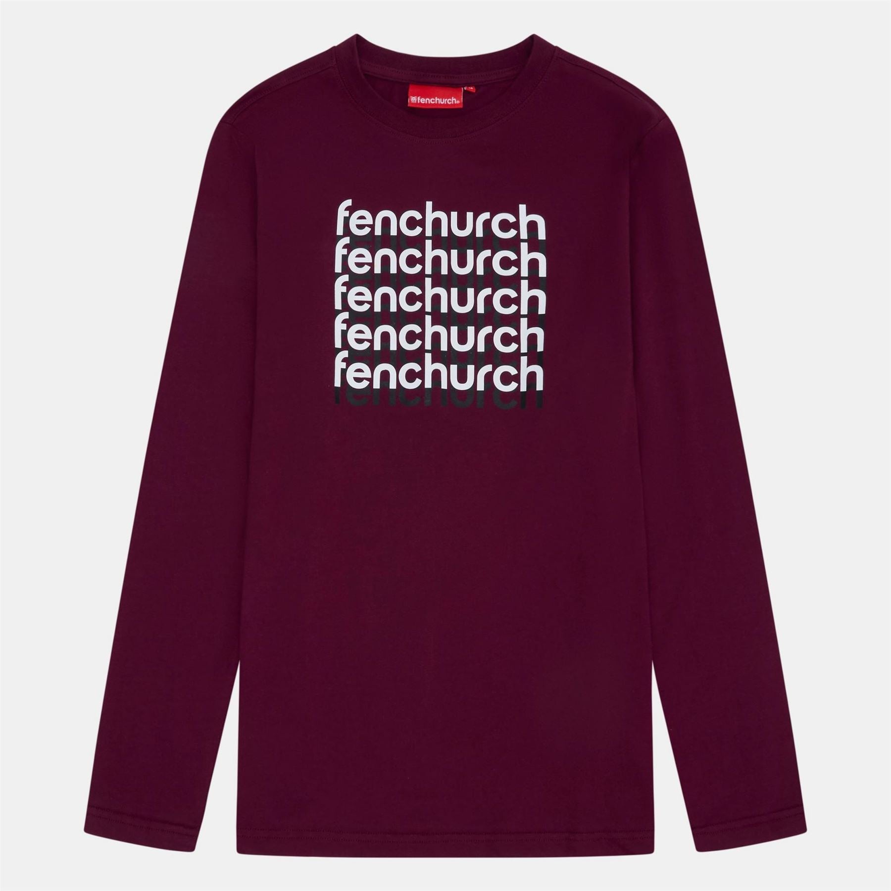 Fenchurch Aldgate Lettering Long Sleeve T-Shirt