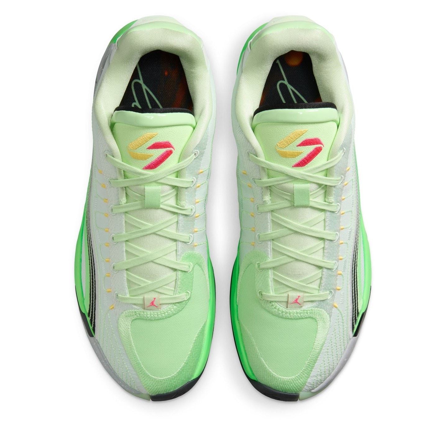 Air Jordan Luka 4 Low Top Round Toe Flat Heel Sneakers