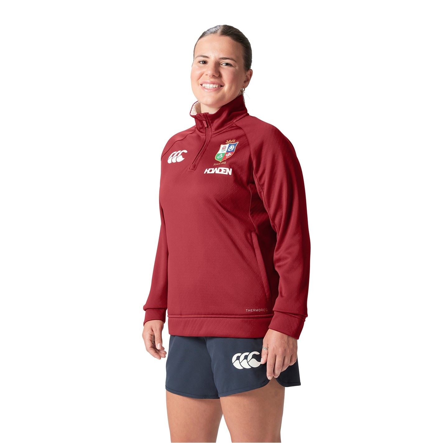 Canterbury Womens British And Irish Lions Quarter Zip Fleece 2025