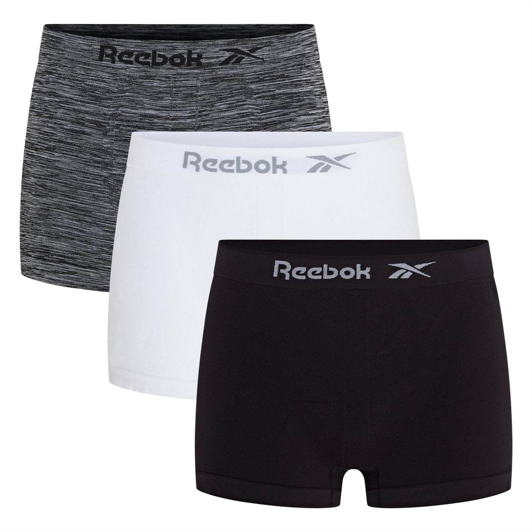 Reebok Mens 3 Pack Seamless Boxers Dale