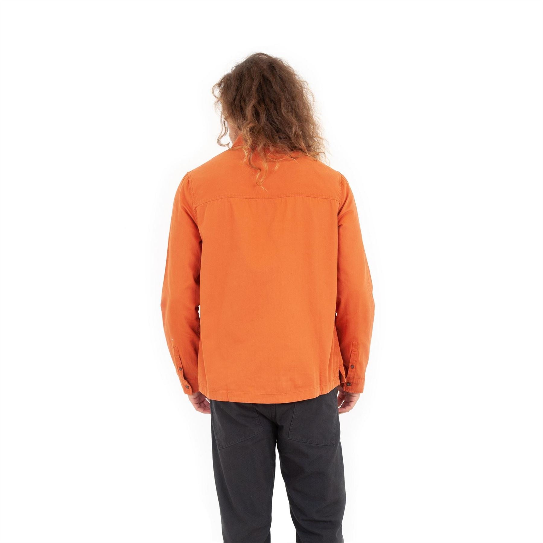 Roamers and Seekers Collared Neck Long Sleeve Shirt with Chest Pocket