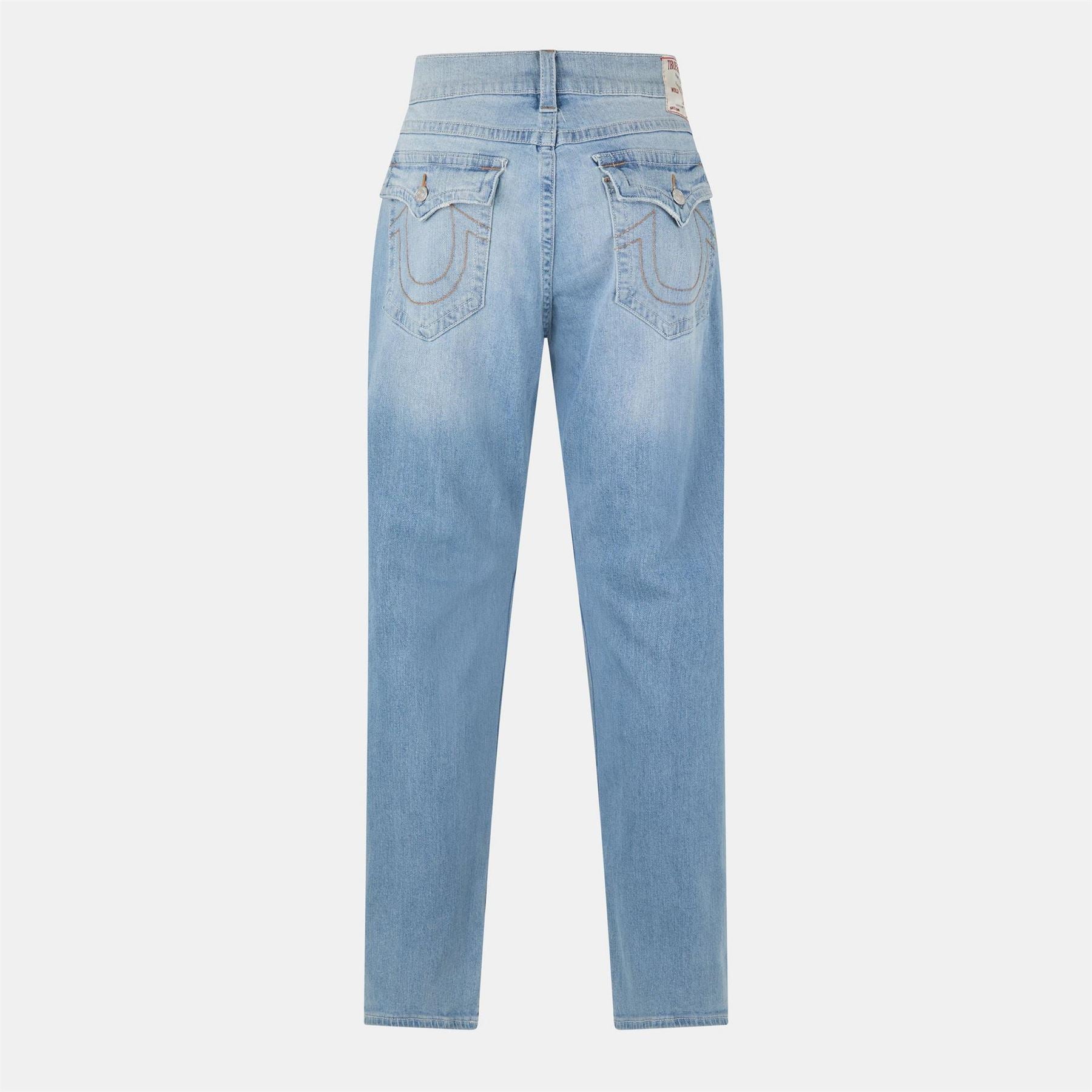 True Religion Single Needle Straight Jean