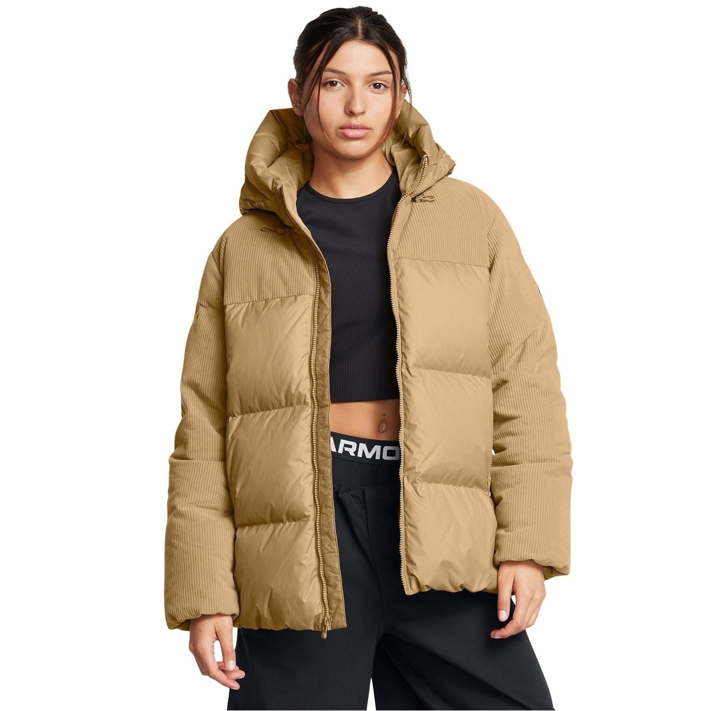 Under Armour Limitless Cord Heavyweight Puffer Jacket