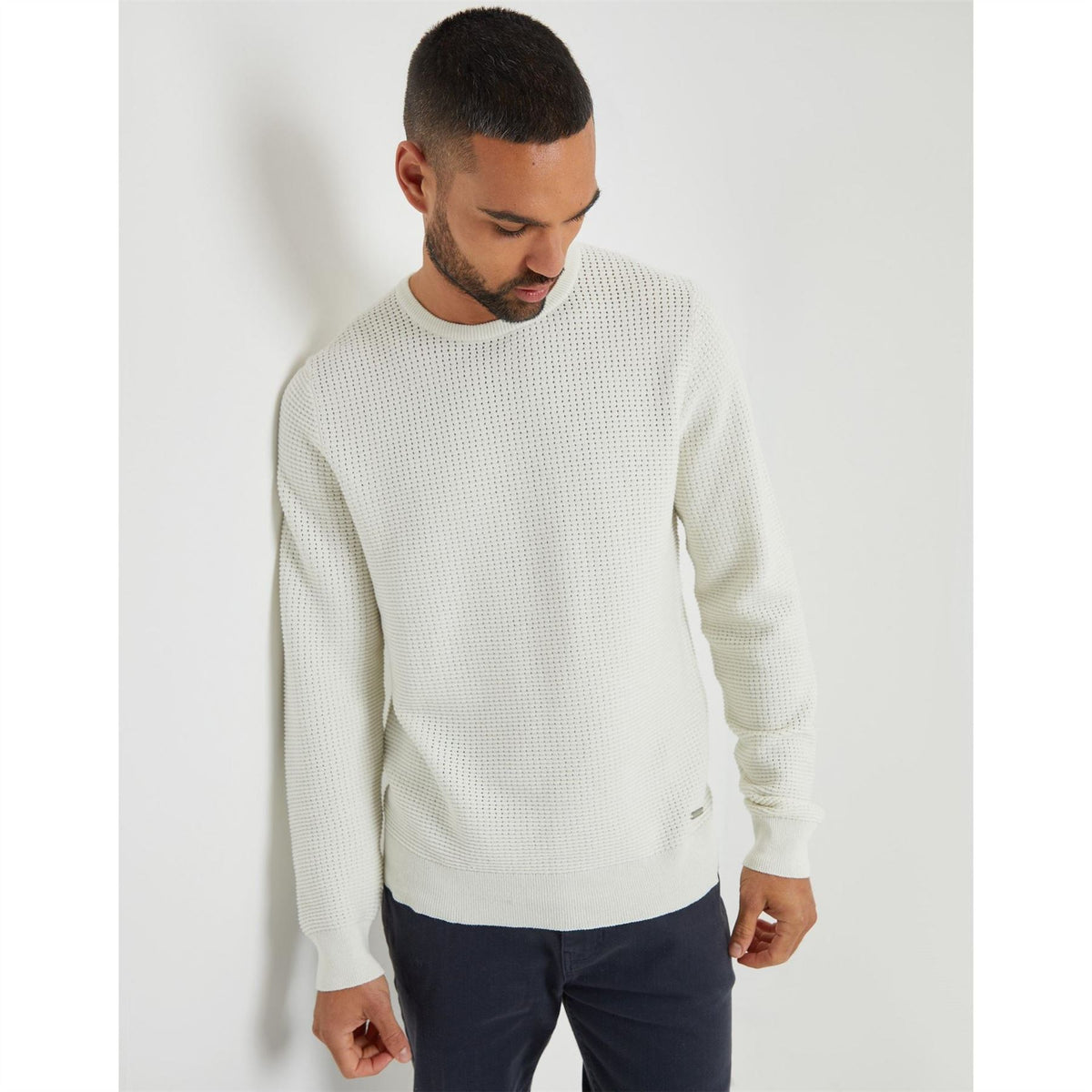 Threadbare Yarra Crew Neck Long Sleeve Sweater