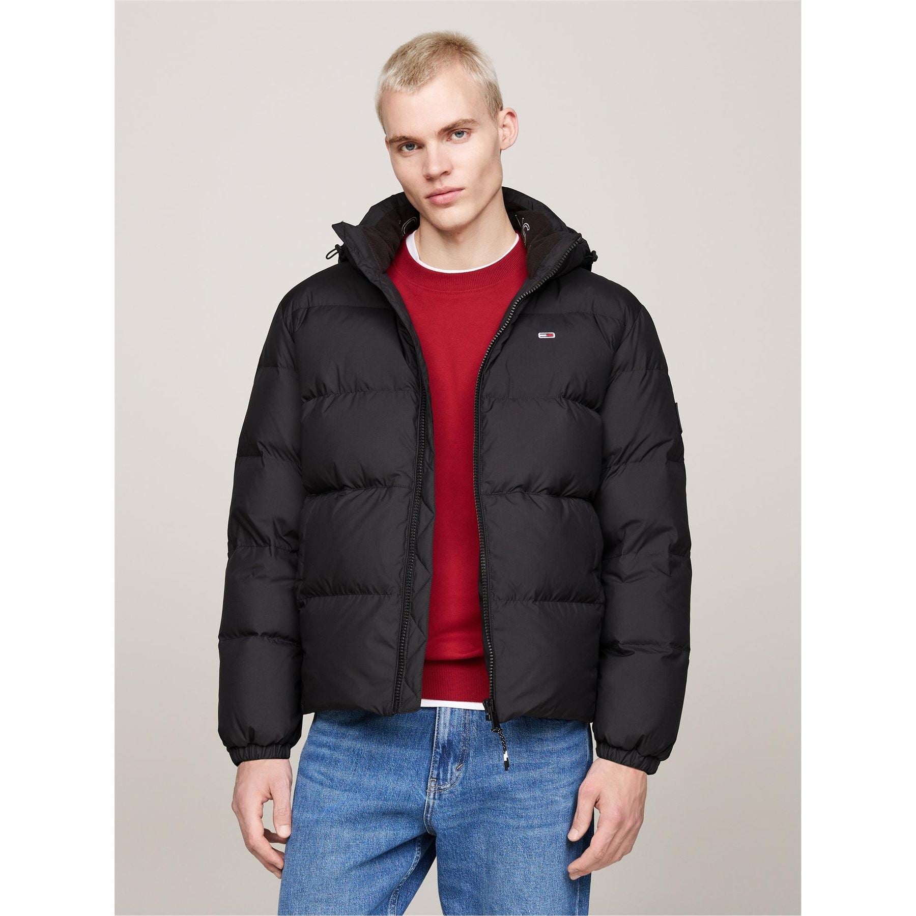 Tommy Jeans Tjm Essential Hooded Puffer Jacket