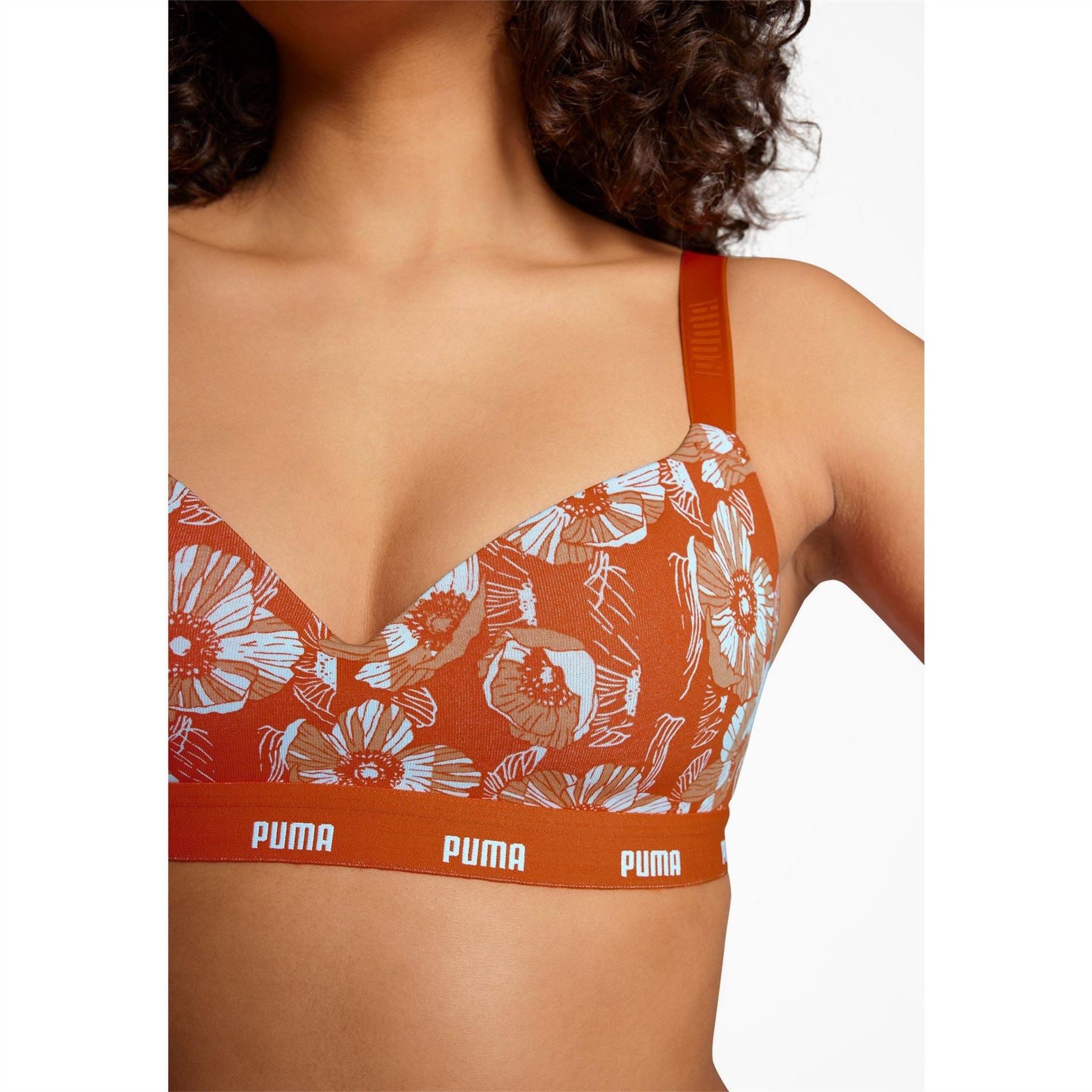 Puma Print Low Impact Sports Bra