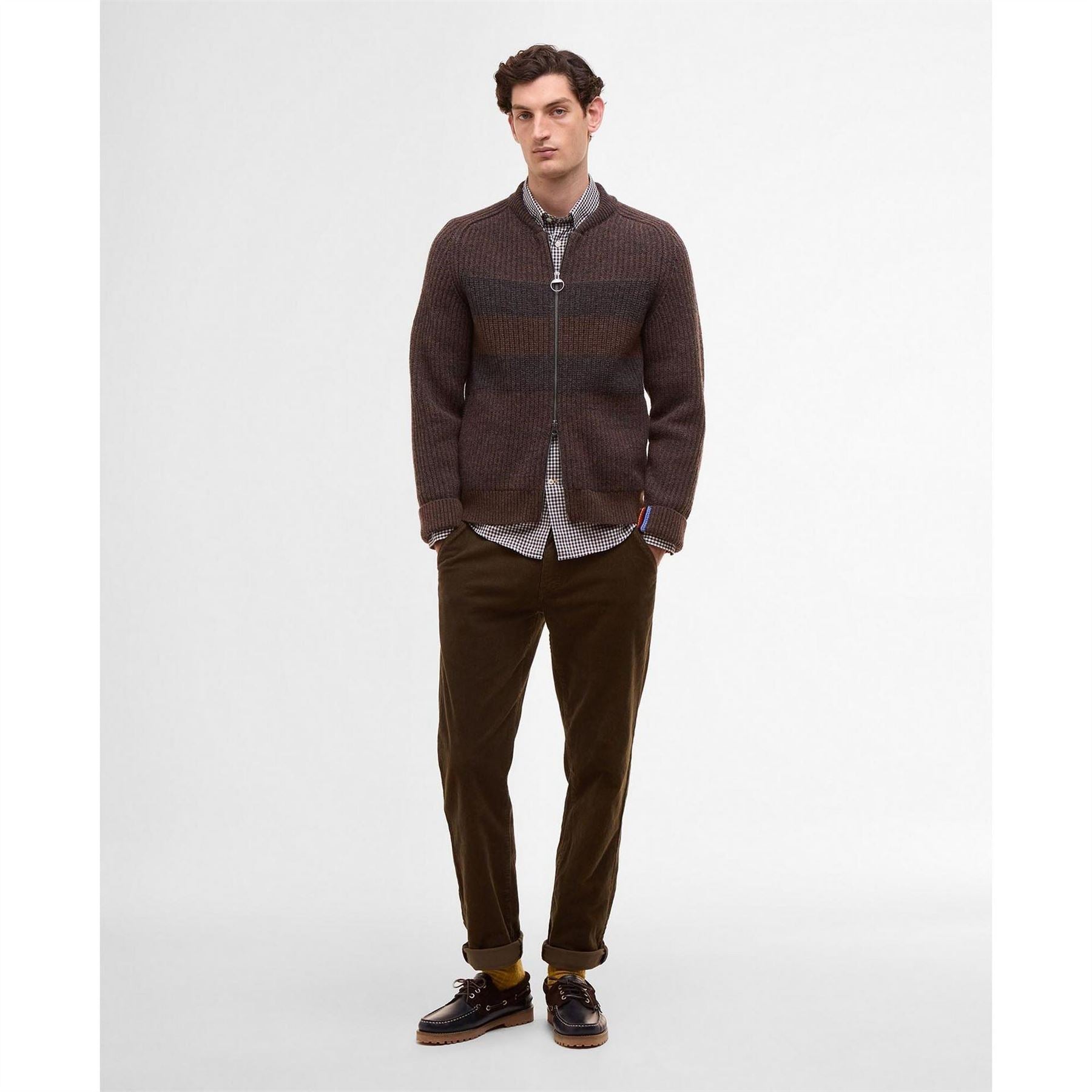 Paul Smith X Barbour Paul Smith Knitted Bomber Jacket