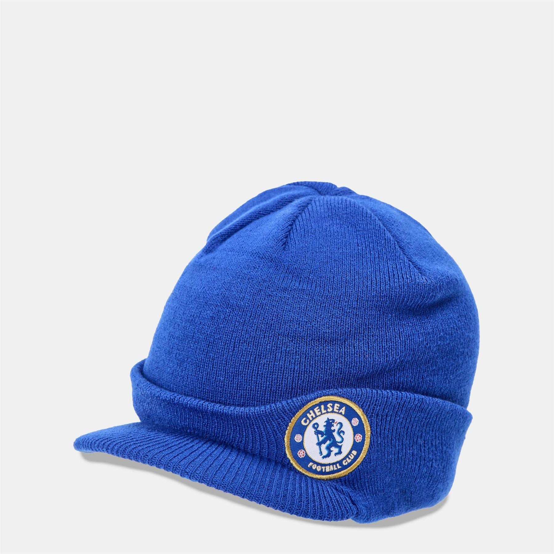 Team Chelsea Logo Fold Up Brim Beanie