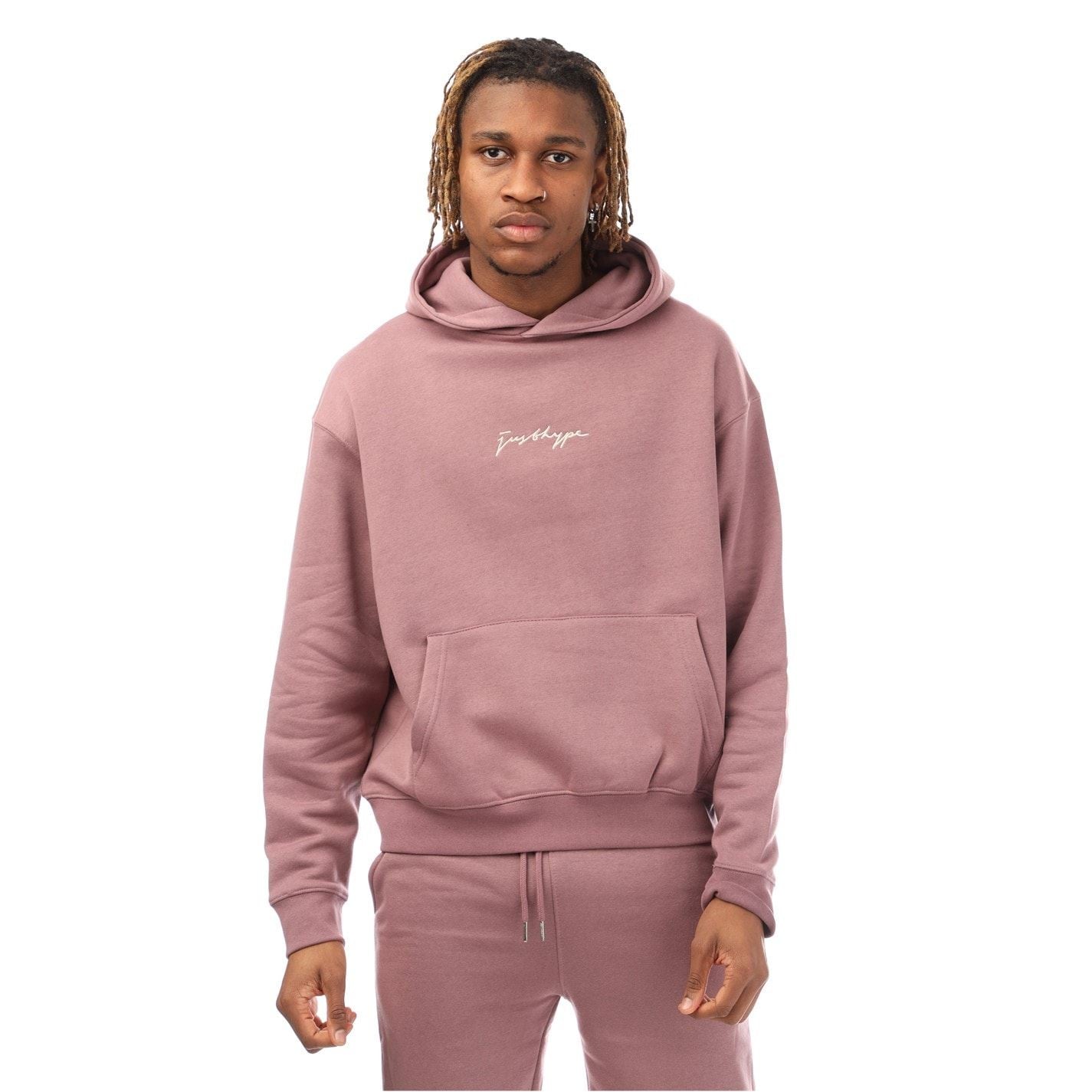 Hype Hooded Lettering Regular Fit Sweatshirt