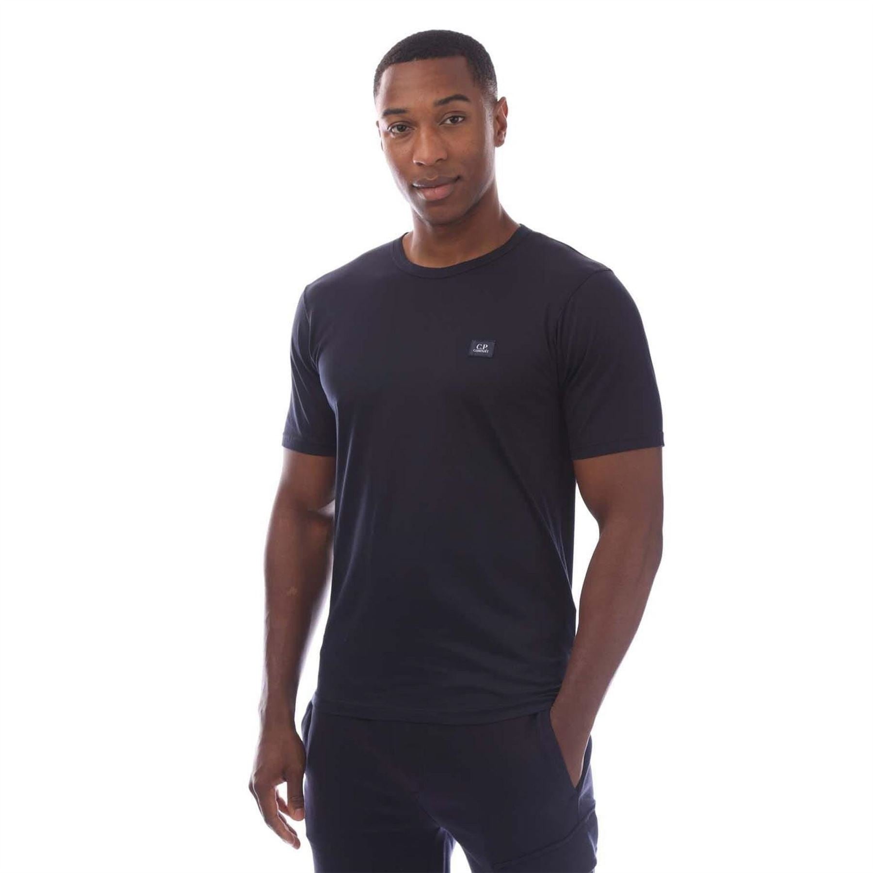CP Company 2 Mercerized Jersey Logo Patch T-Shirt
