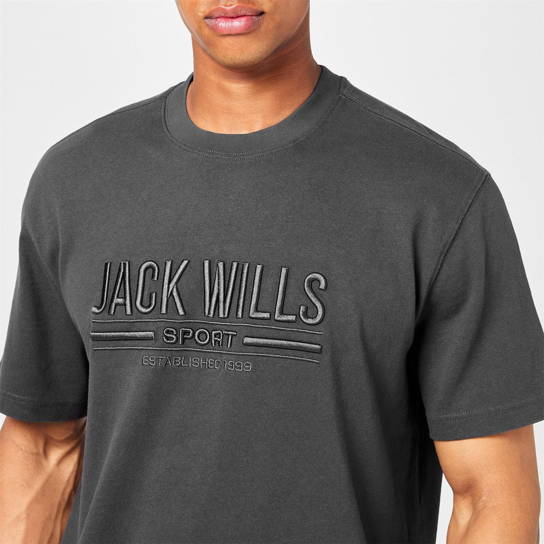 Jack Wills Logo Regular Fit Crew Neck T-Shirt