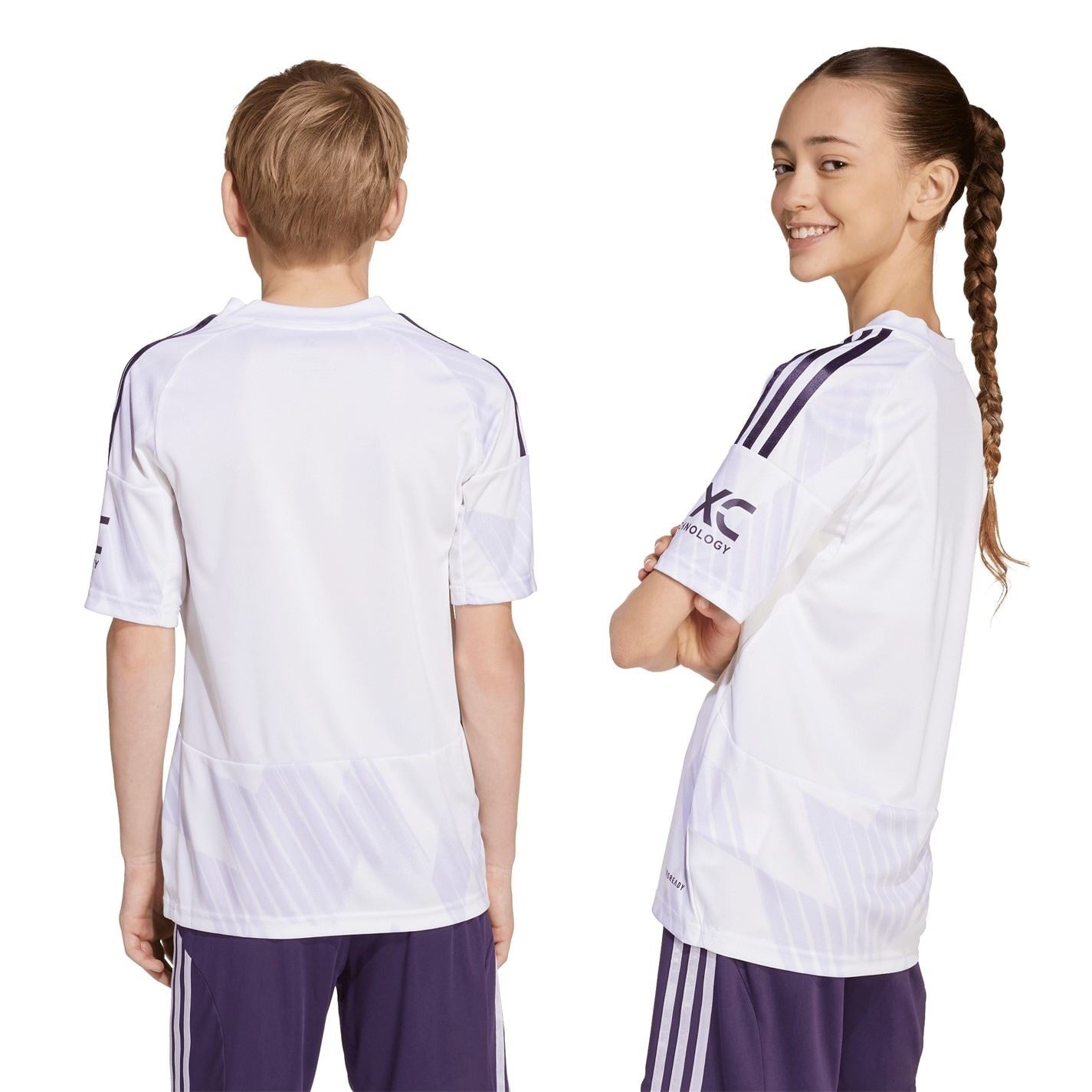 adidas Manchester United Away Football Shirt 2025 2026 Juniors